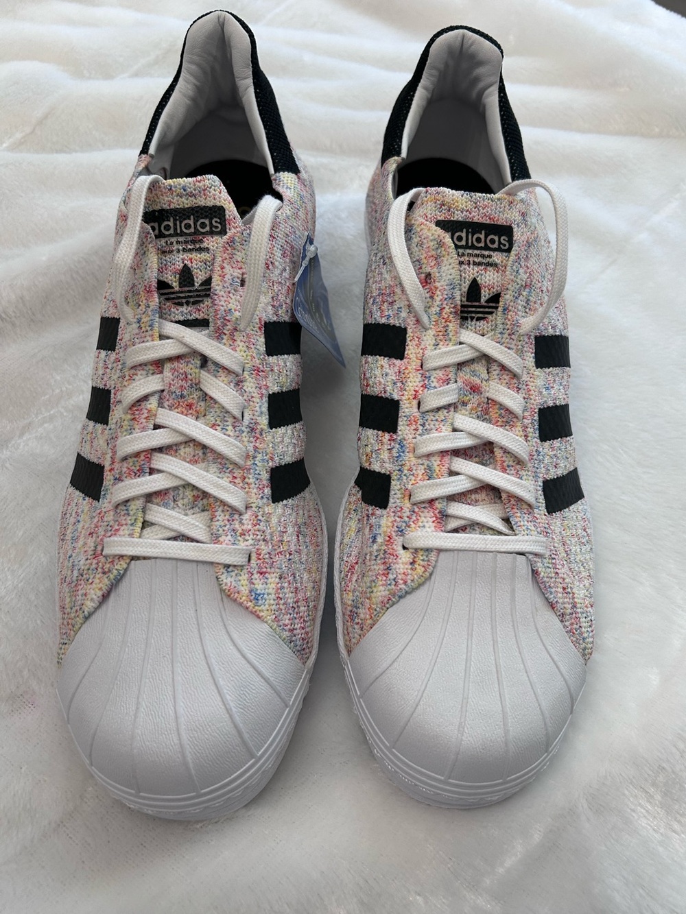 Adidas Originals Superstar 80s Primeknit Multicolor Size 14